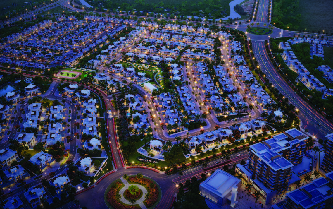 Aerial Night View