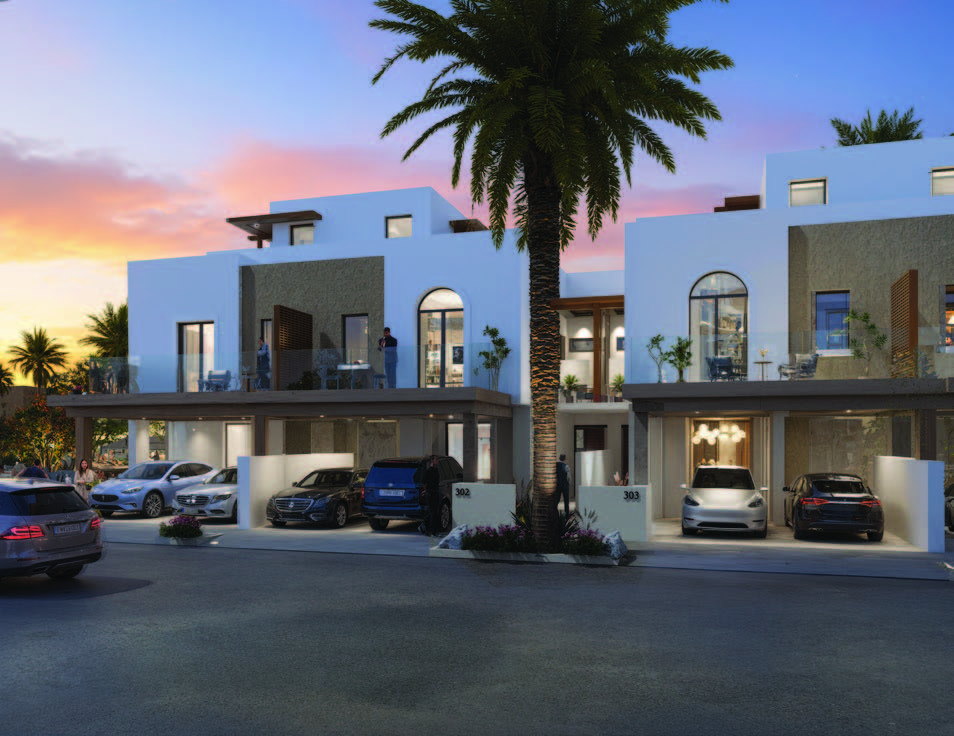 Townhouse at Dusk