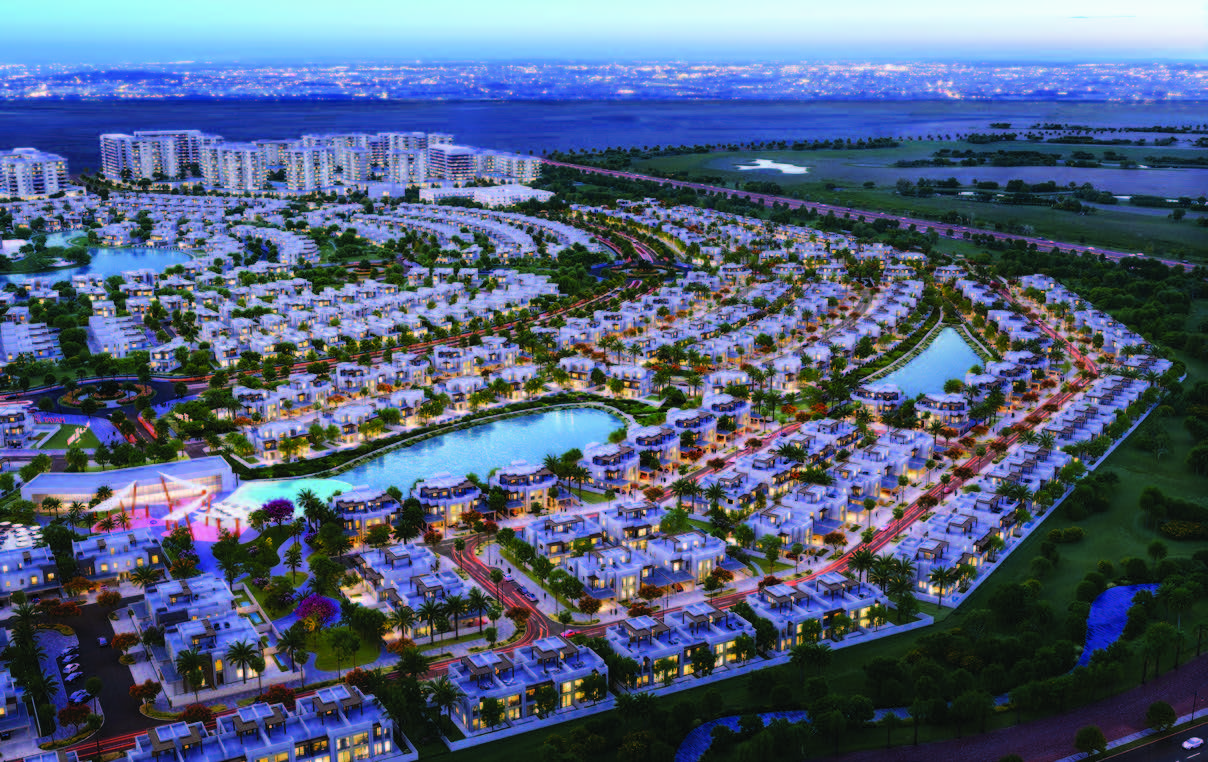 HAYAT Aerial Night View